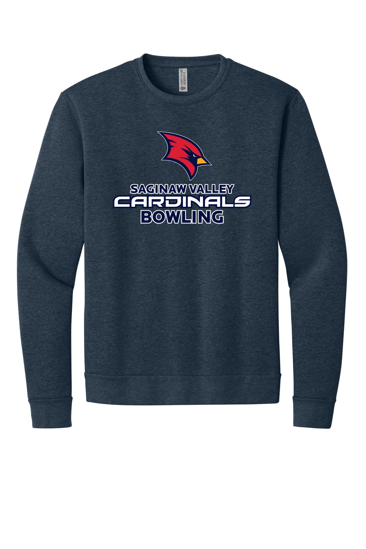 Next Level Adult Malibu Crewneck Sweatshirt
