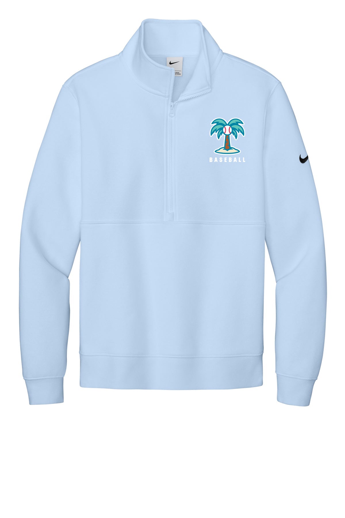 Nike Club Fleece Sleeve Swoosh 1/2-Zip