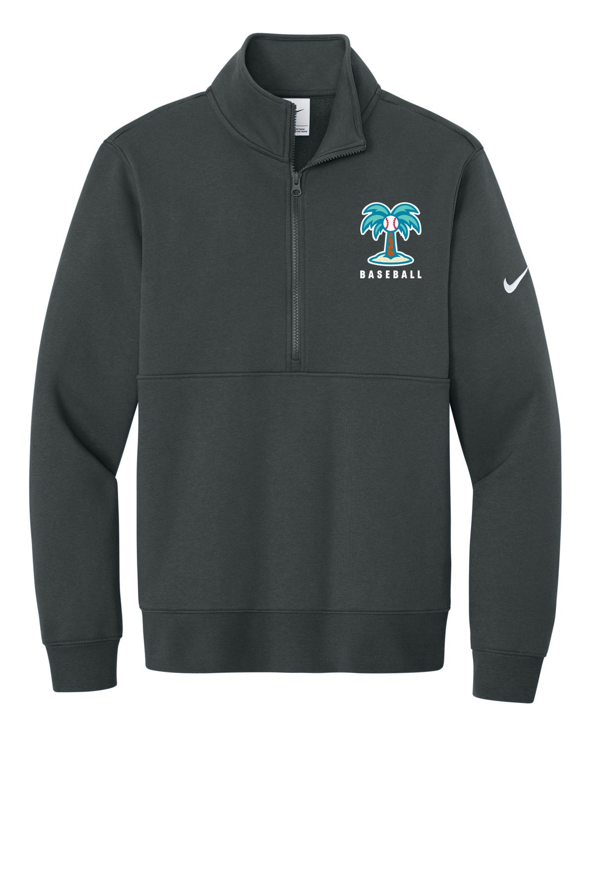 Nike Club Fleece Sleeve Swoosh 1/2-Zip