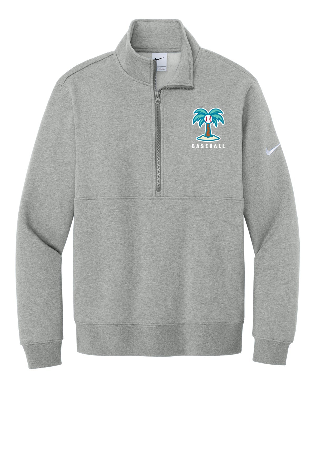 Nike Club Fleece Sleeve Swoosh 1/2-Zip