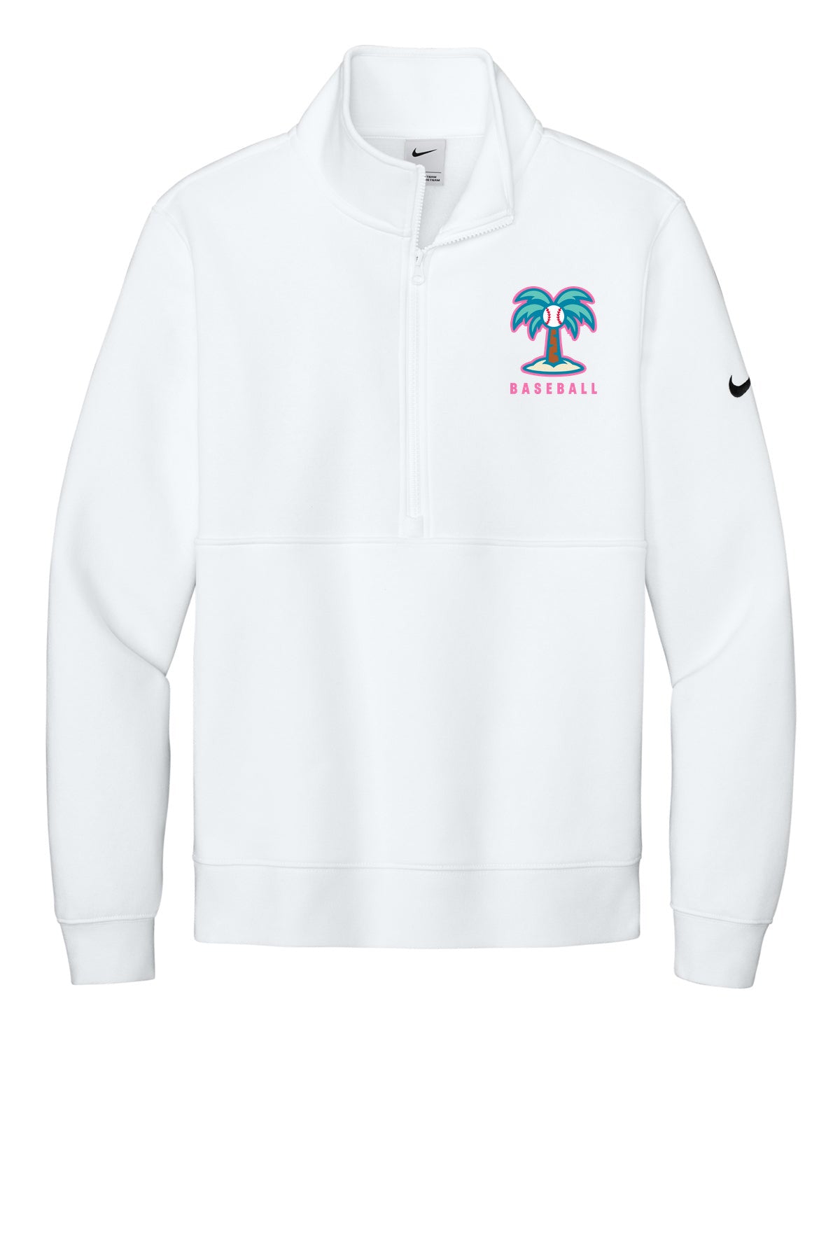 Nike Club Fleece Sleeve Swoosh 1/2-Zip