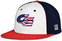 Perforated GameChanger Cap - Red/White/Navy USA