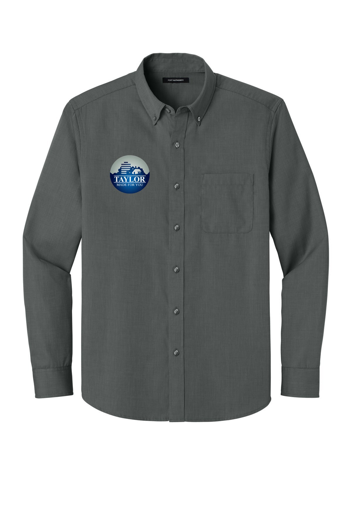Port Authority Long Sleeve Nailhead Easy Care Shirt W816