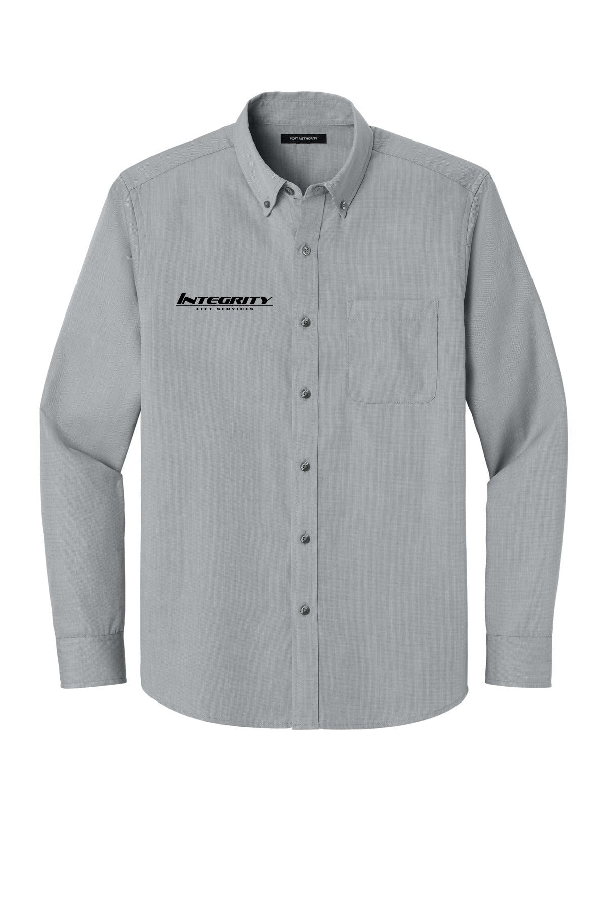 Port Authority Long Sleeve Nailhead Easy Care Shirt W816