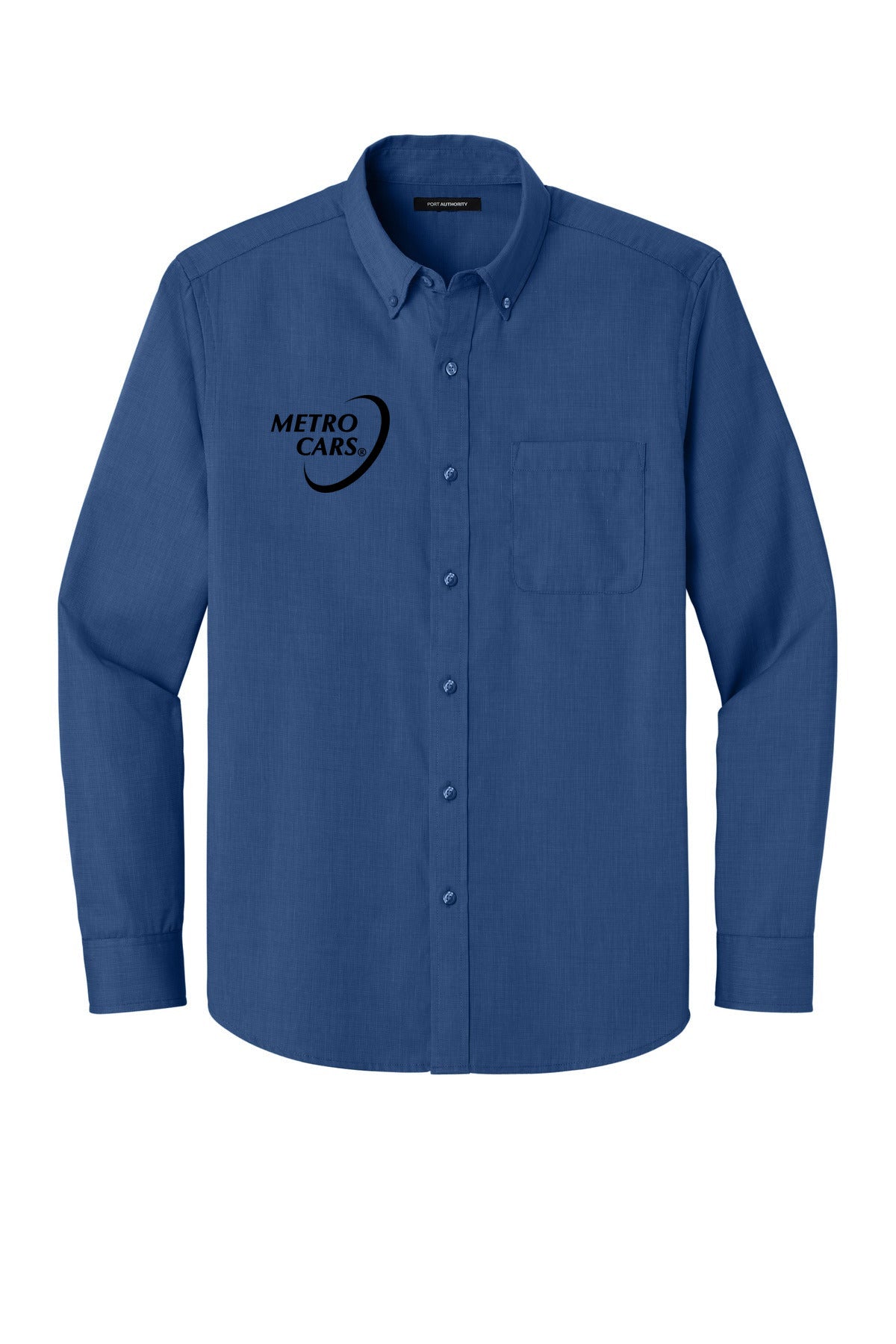 Port Authority Long Sleeve Nailhead Easy Care Shirt W816