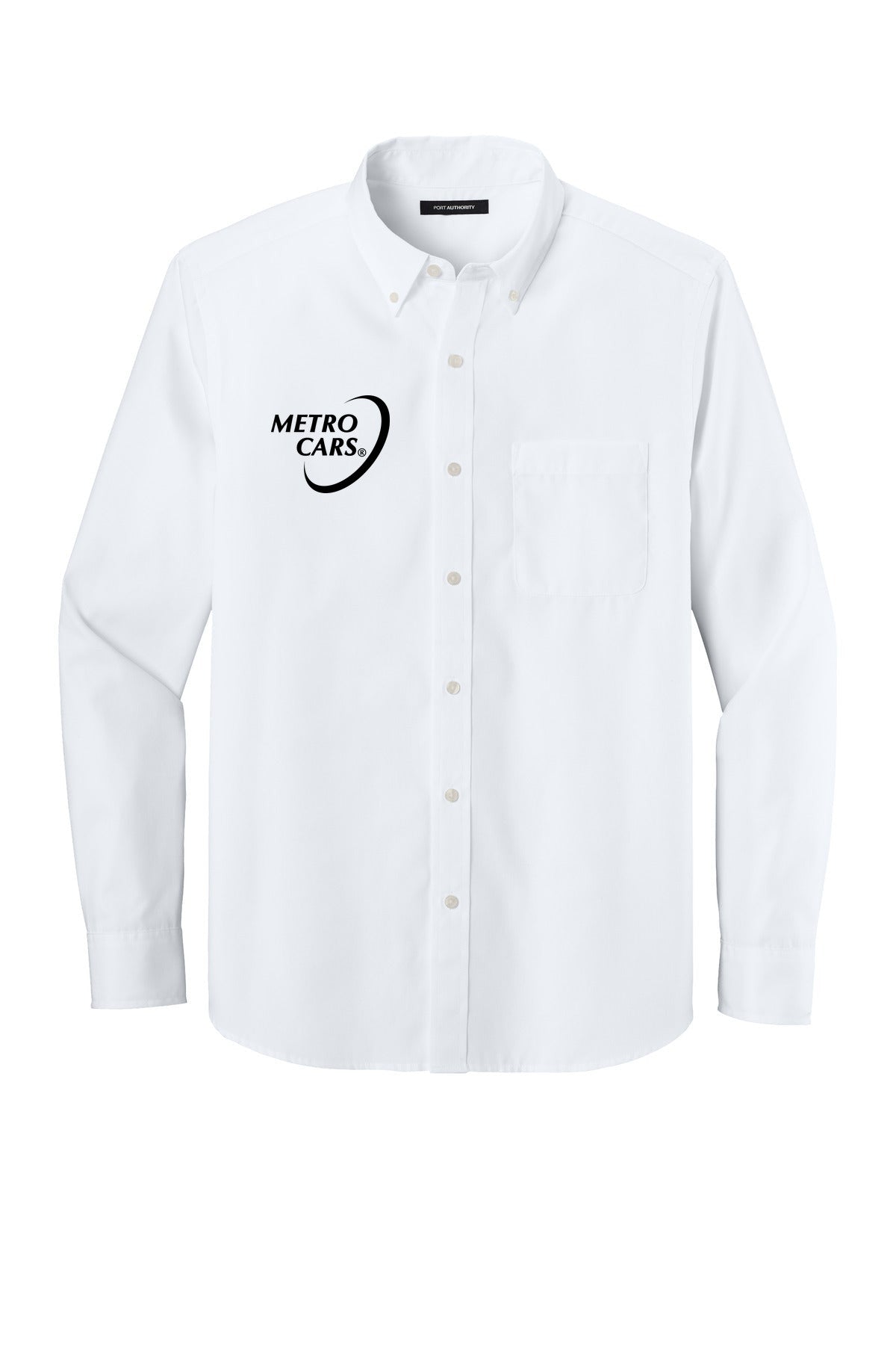 Port Authority Long Sleeve Nailhead Easy Care Shirt W816