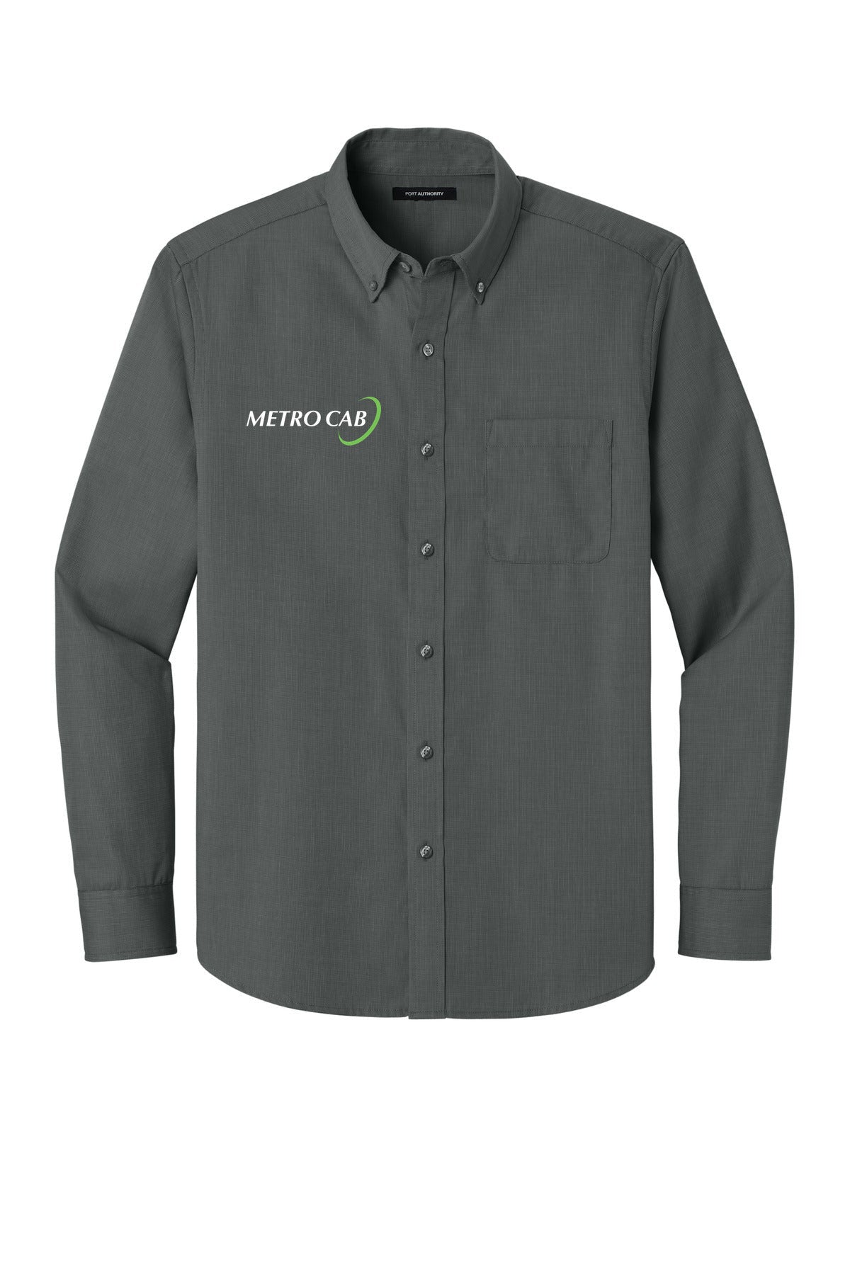 Port Authority Long Sleeve Nailhead Easy Care Shirt W816