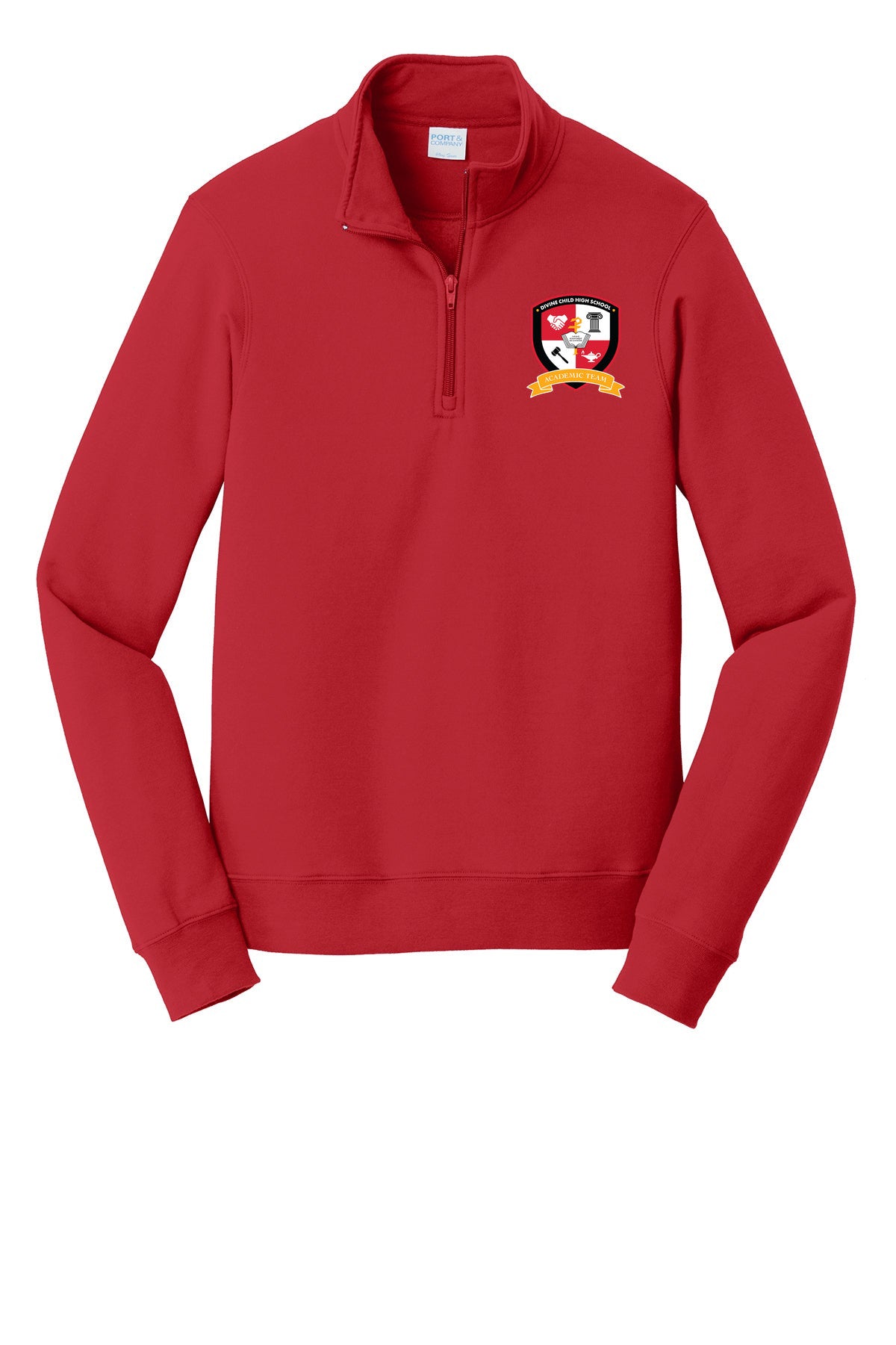 Port & Co Fan Favorite Fleece 1/4-Zip Pullover Sweatshirt