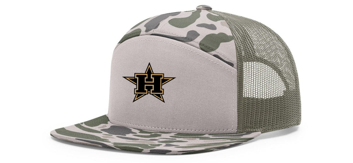Printed 7 Panel Mesh Back