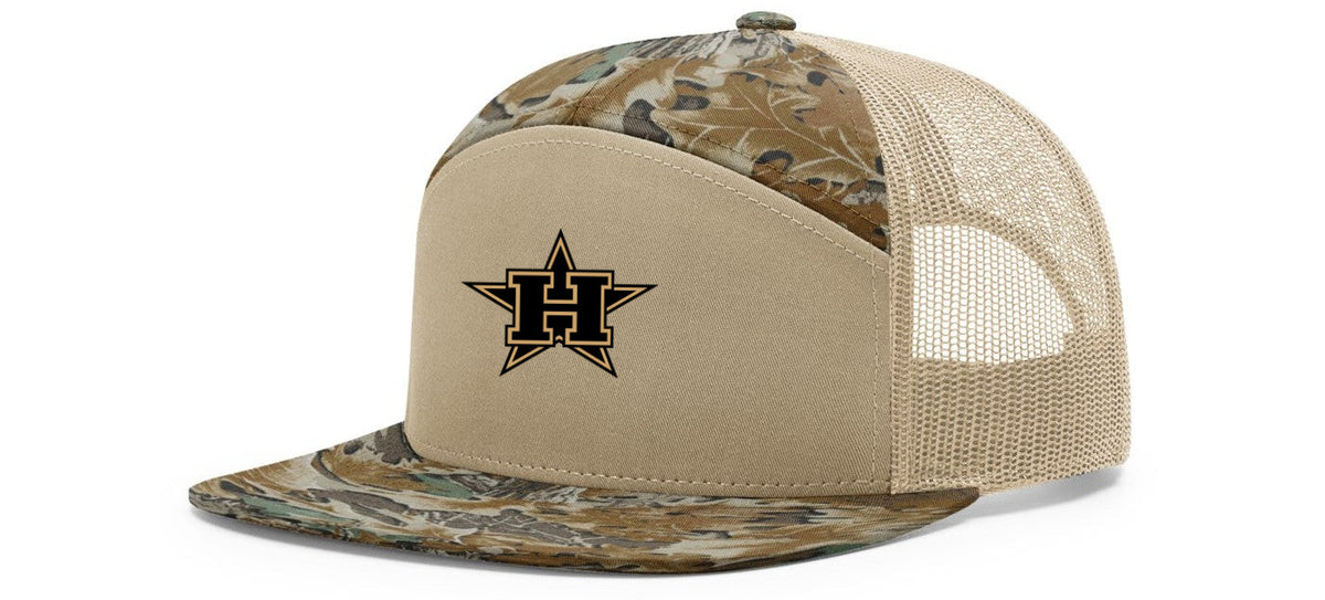 Printed 7 Panel Mesh Back