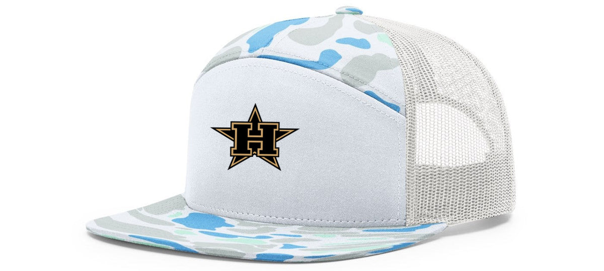 Printed 7 Panel Mesh Back