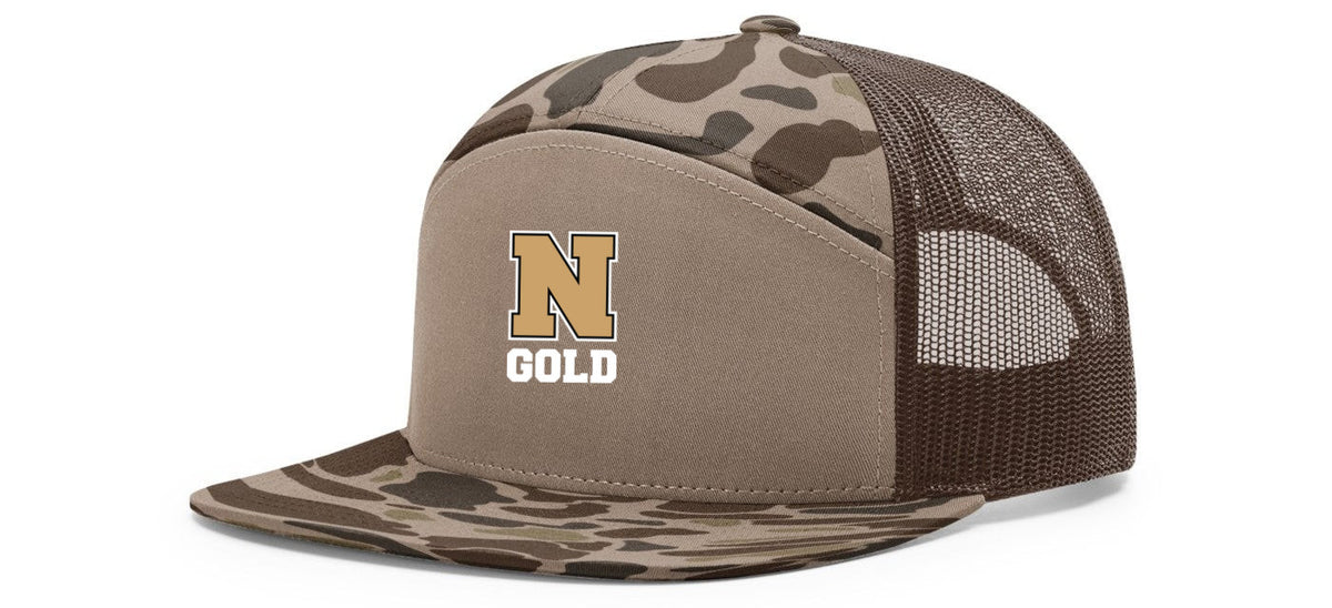 Printed 7 Panel Mesh Back