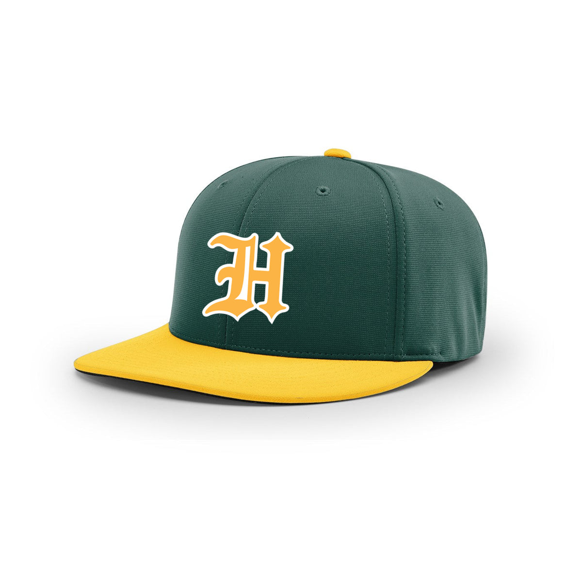 Pulse R-Flex Hat - Dark Green/Gold