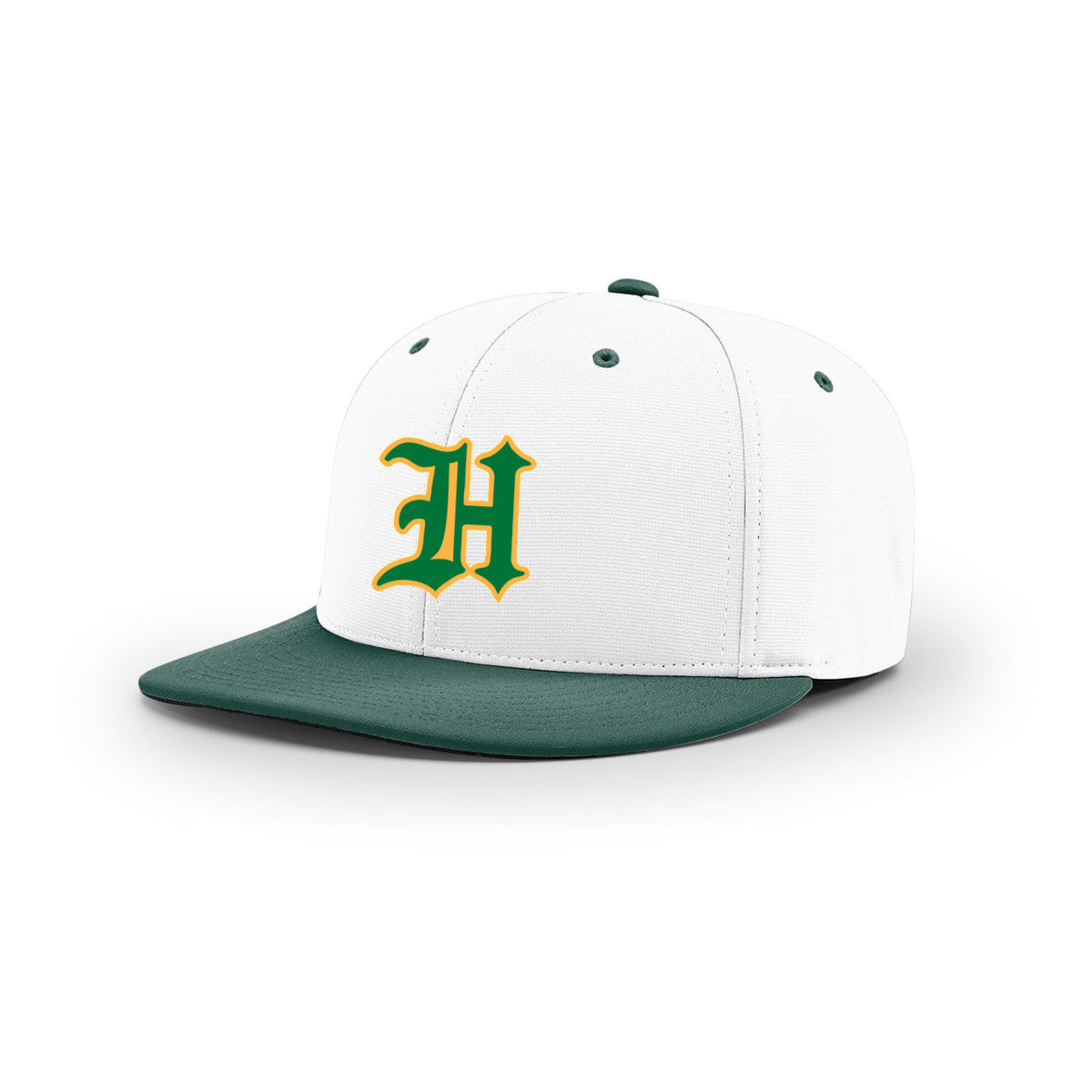 Pulse R-Flex Hat - White/Dark Green