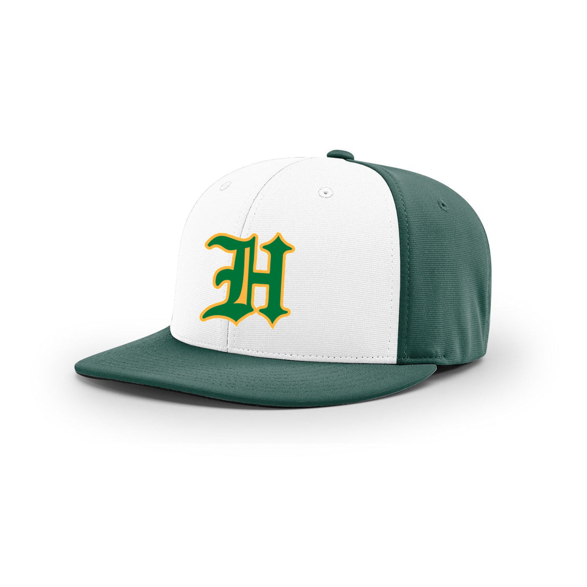 Pulse R-Flex Hat- White/Dark Green