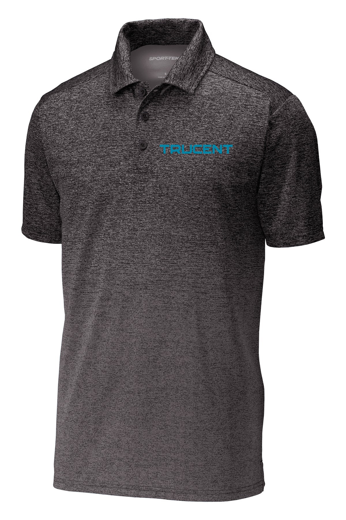 Sport-Tek Ombre Heather Polo