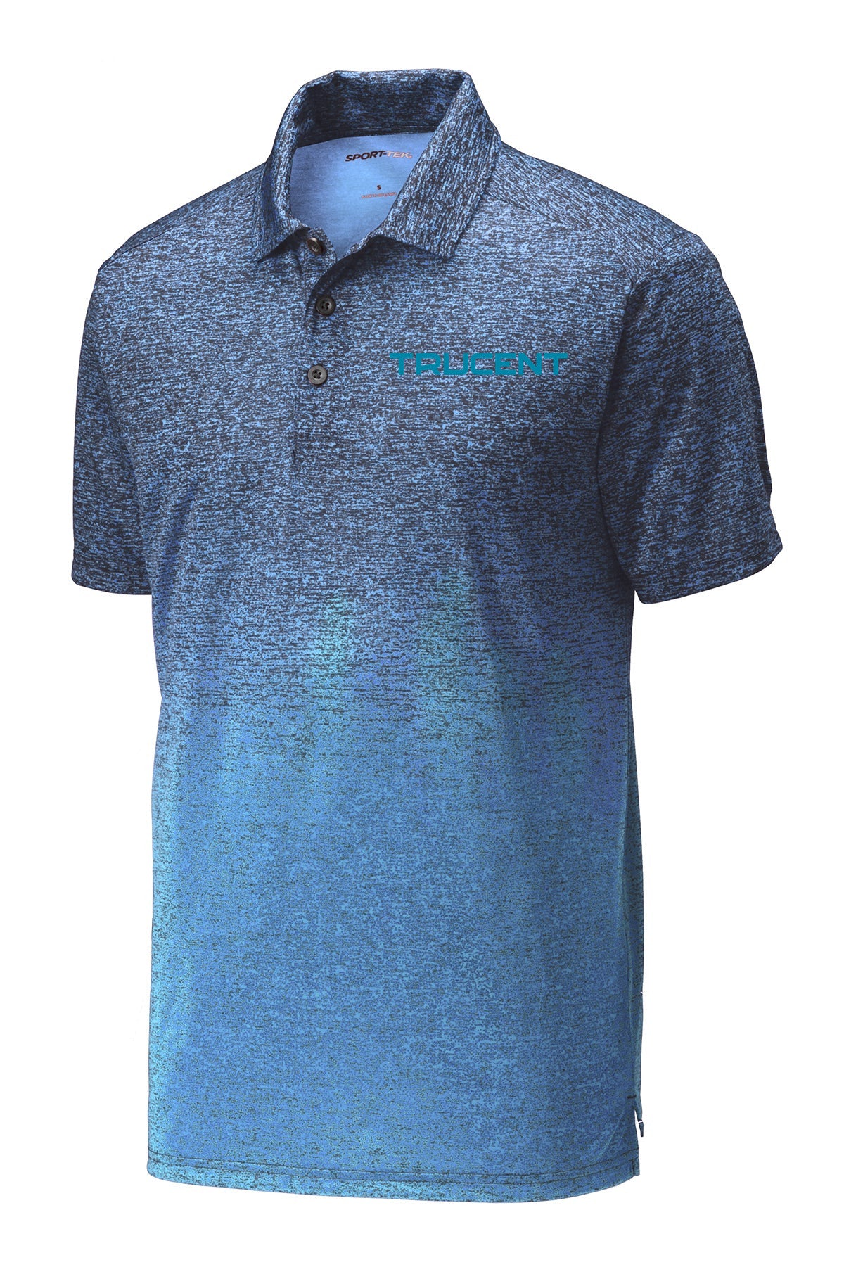 Sport-Tek Ombre Heather Polo