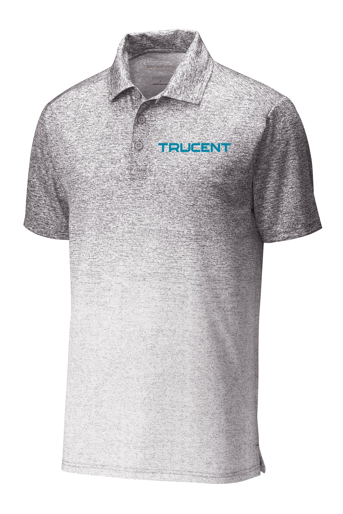 Sport-Tek Ombre Heather Polo
