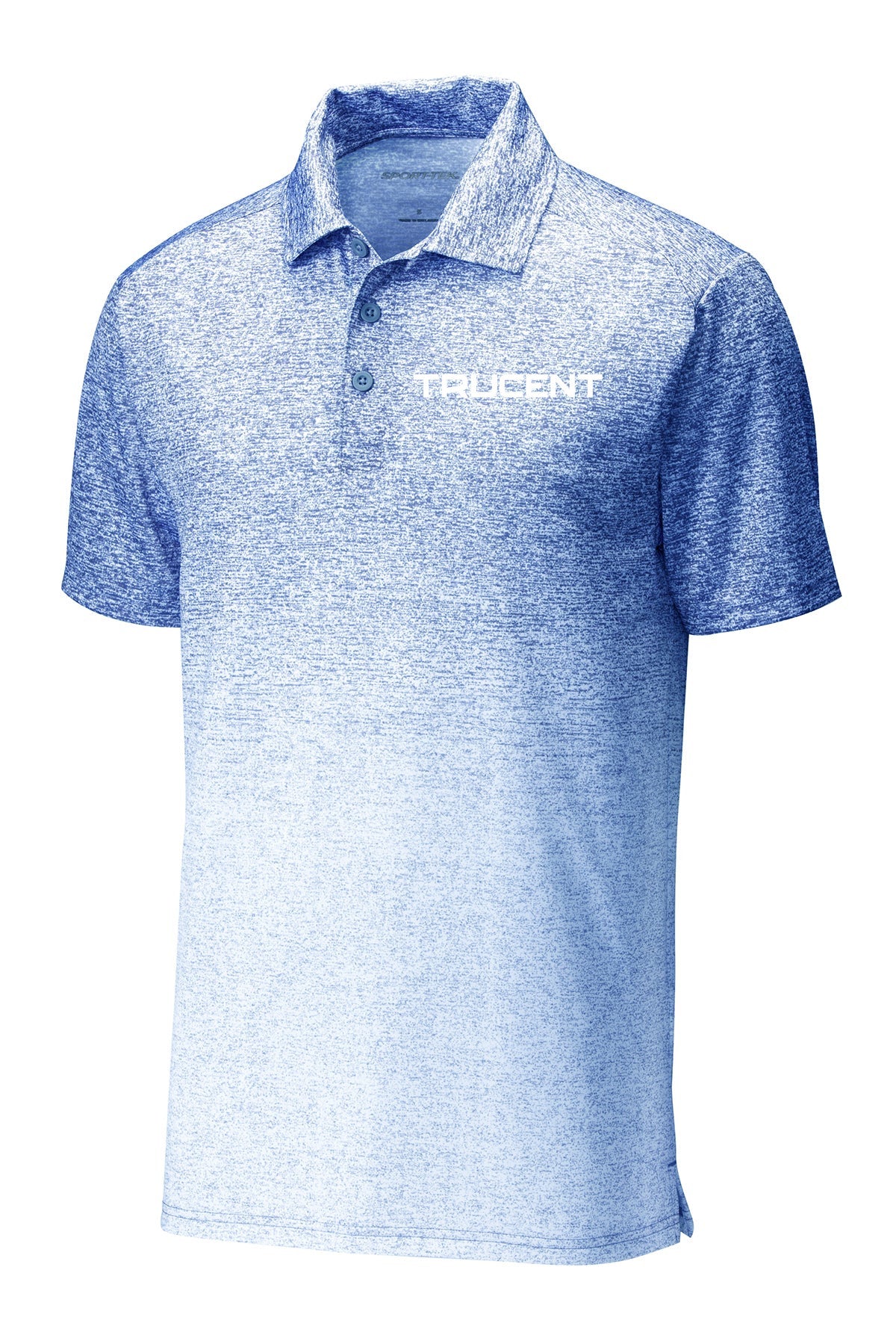 Sport-Tek Ombre Heather Polo