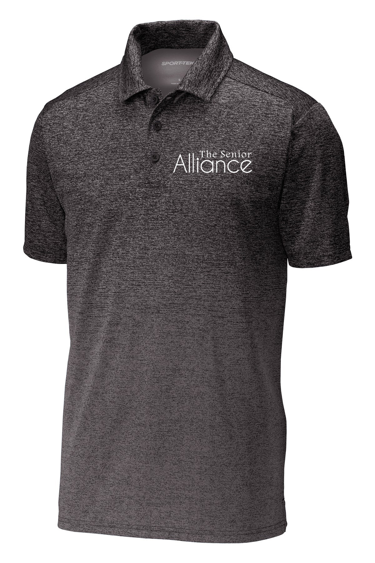 Sport-Tek Ombre Heather Polo