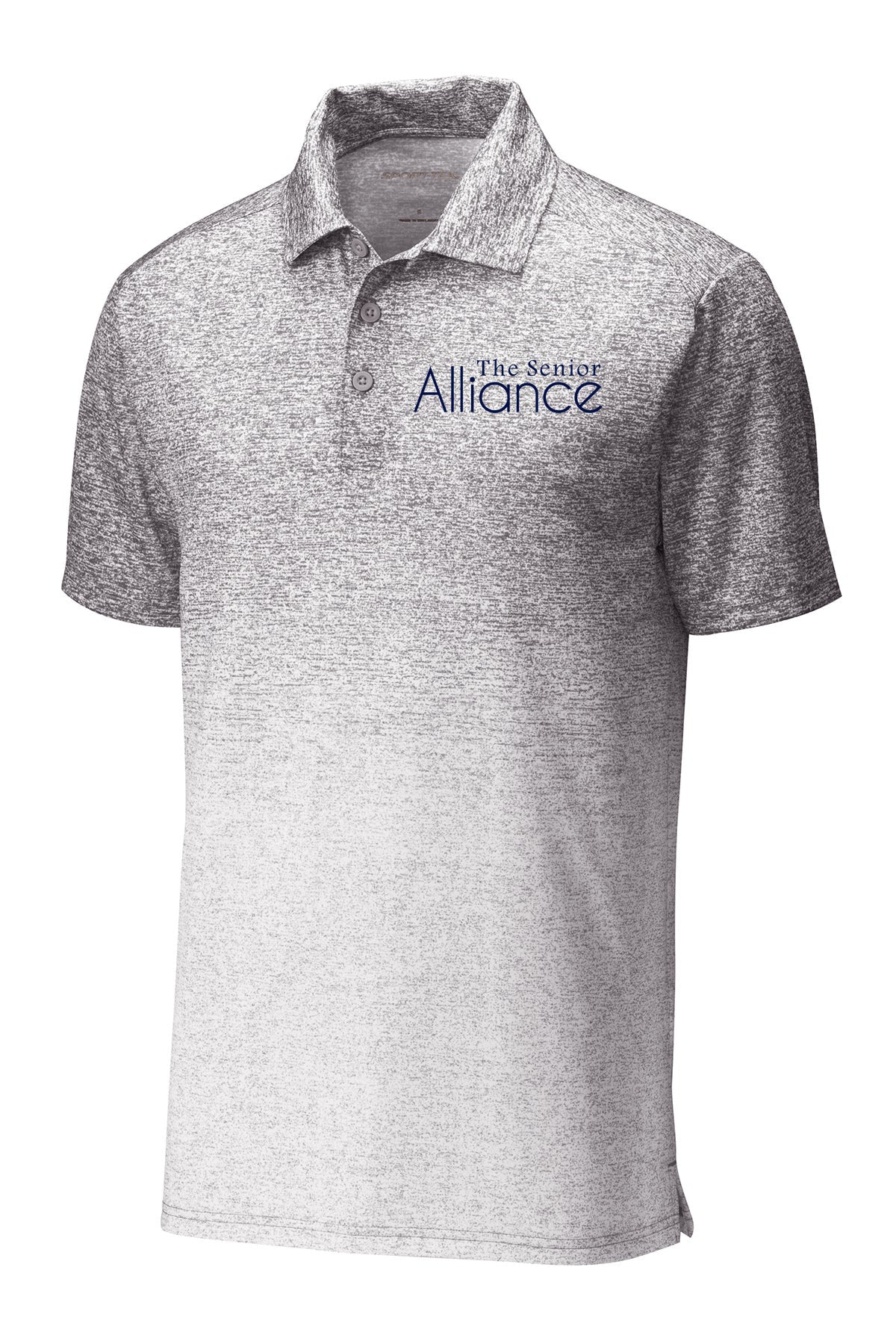 Sport-Tek Ombre Heather Polo