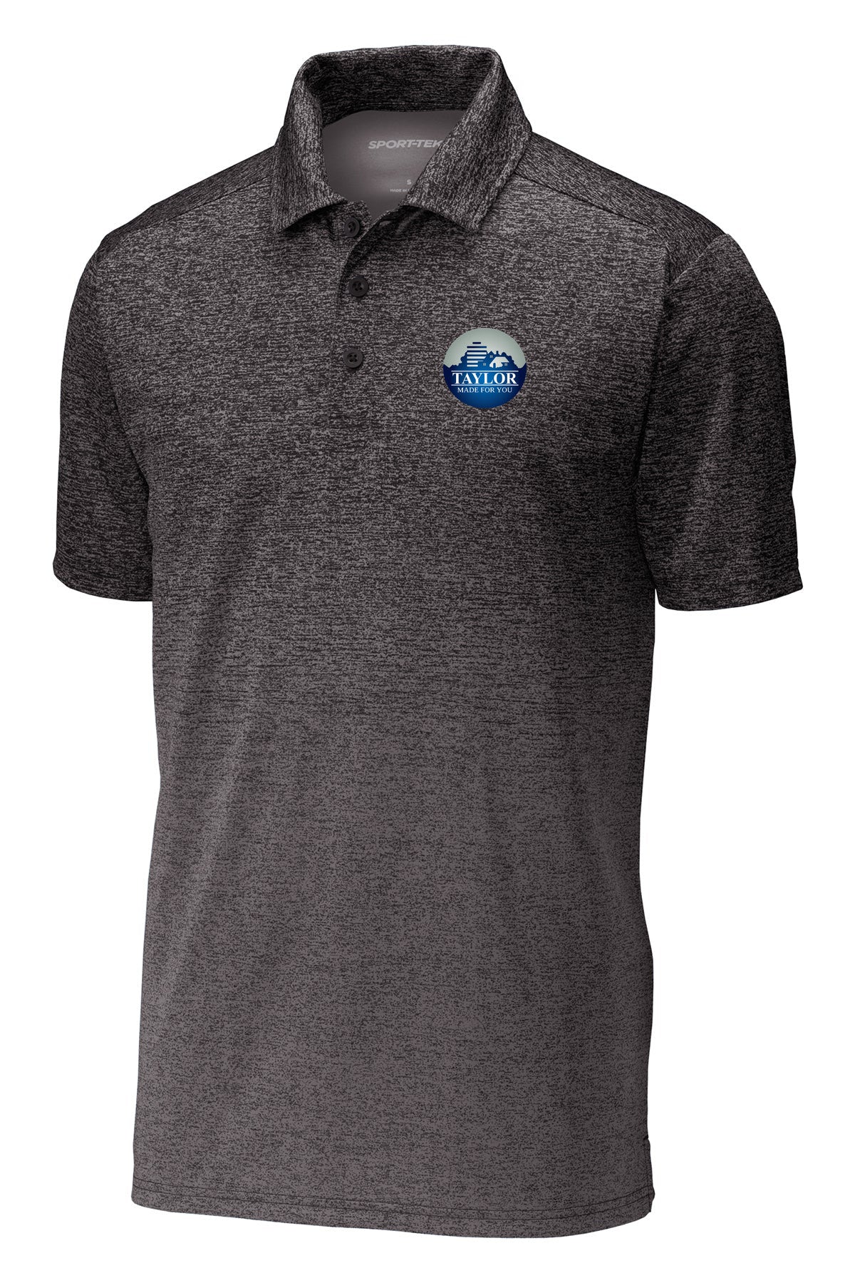 Sport-Tek Ombre Heather Polo