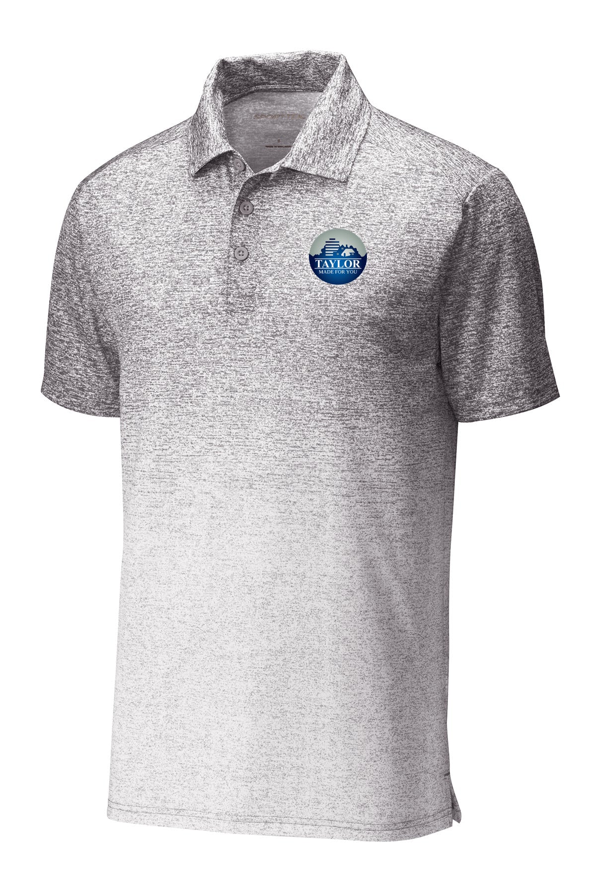 Sport-Tek Ombre Heather Polo