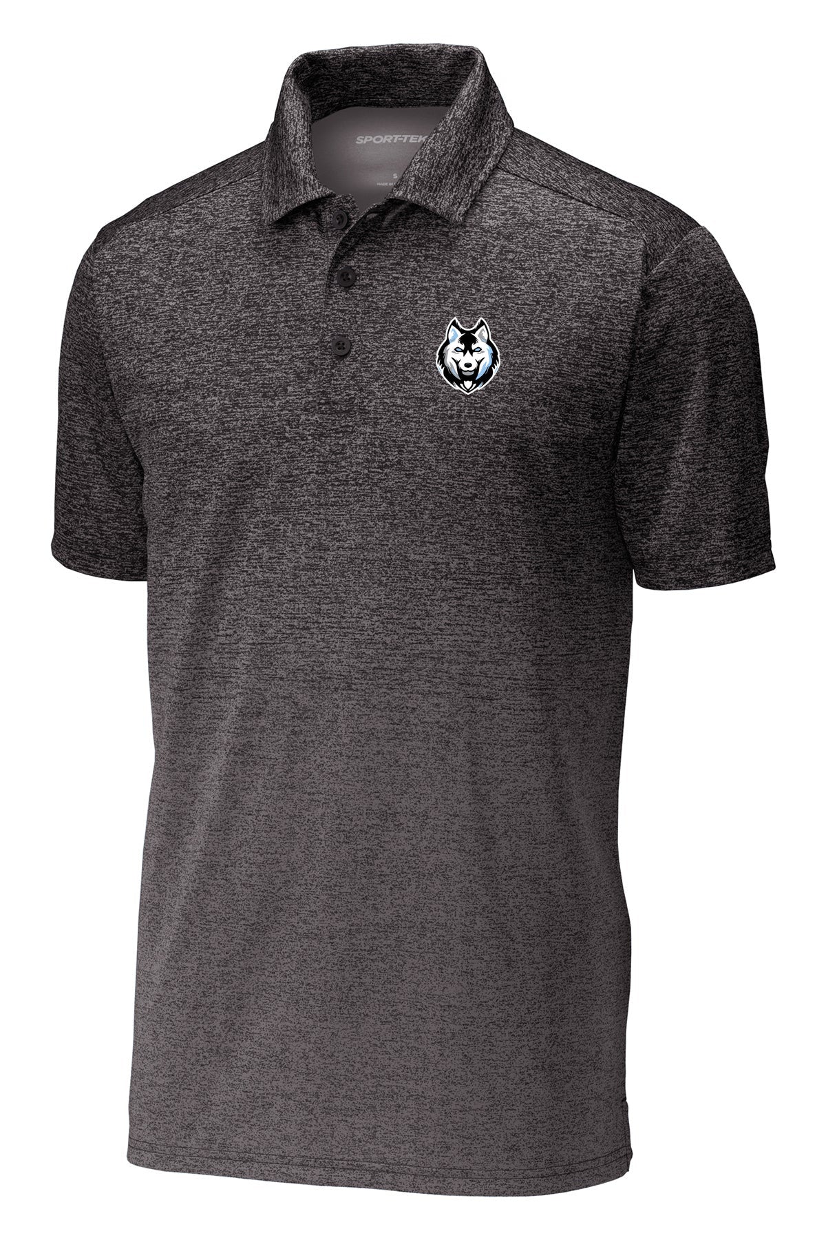Sport-Tek Ombre Heather Polo