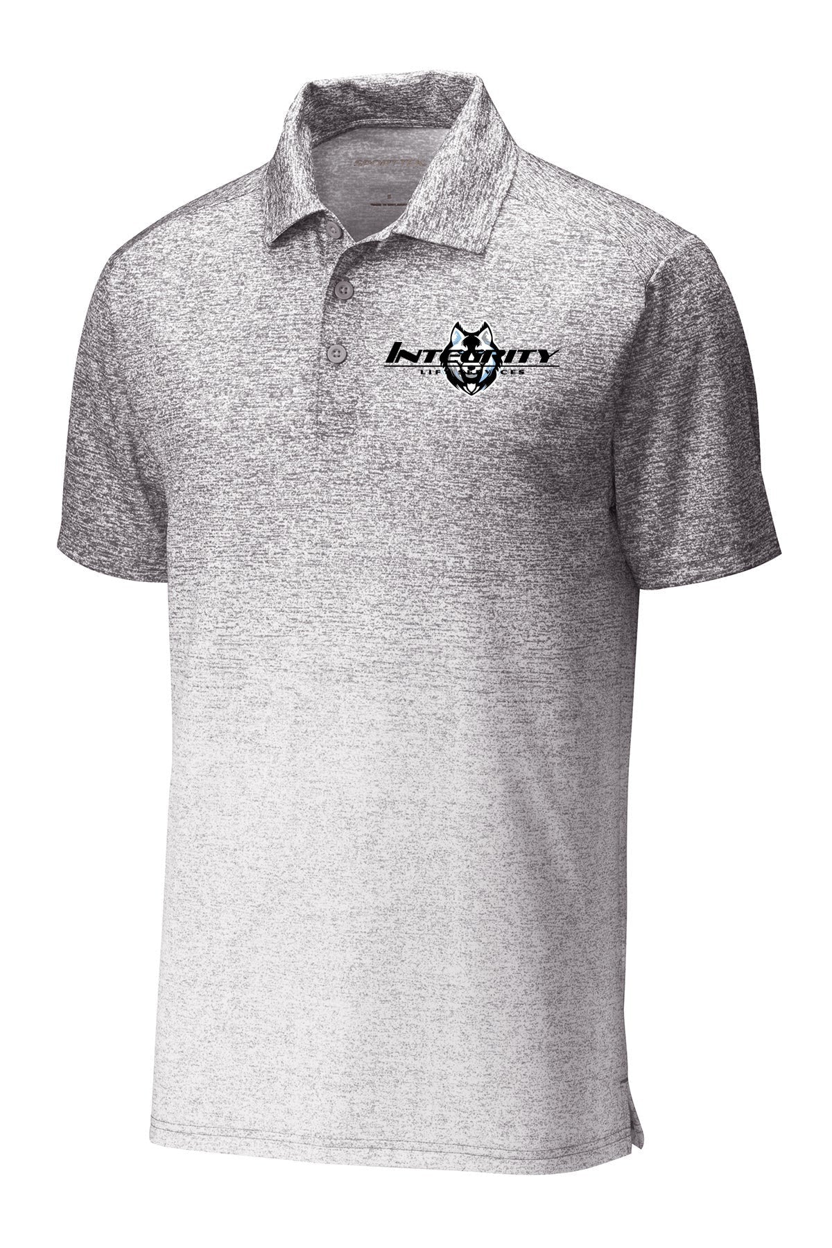 Sport-Tek Ombre Heather Polo