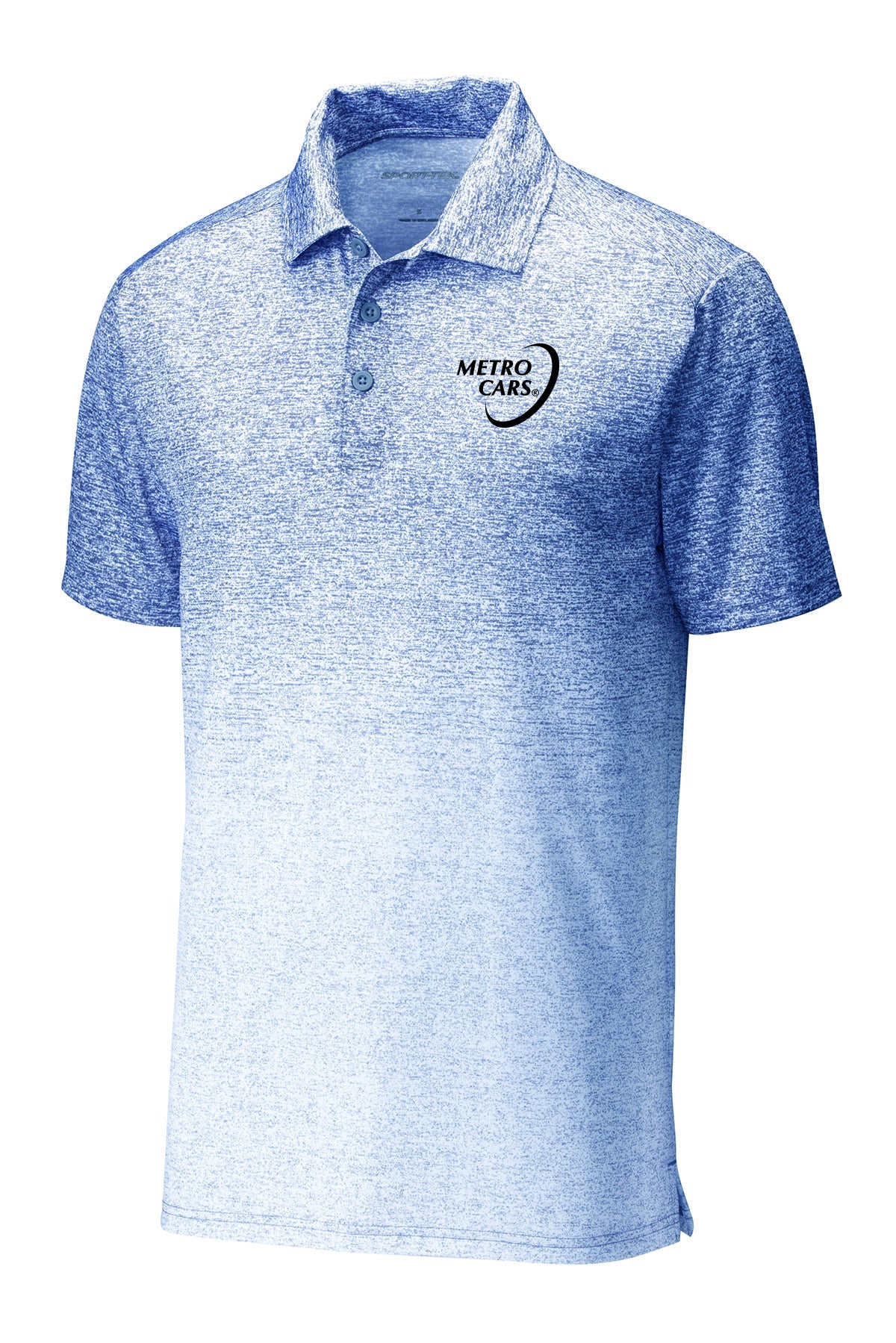Sport-Tek Ombre Heather Polo