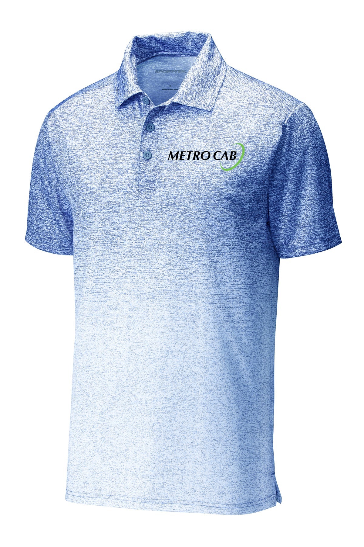 Sport-Tek Ombre Heather Polo