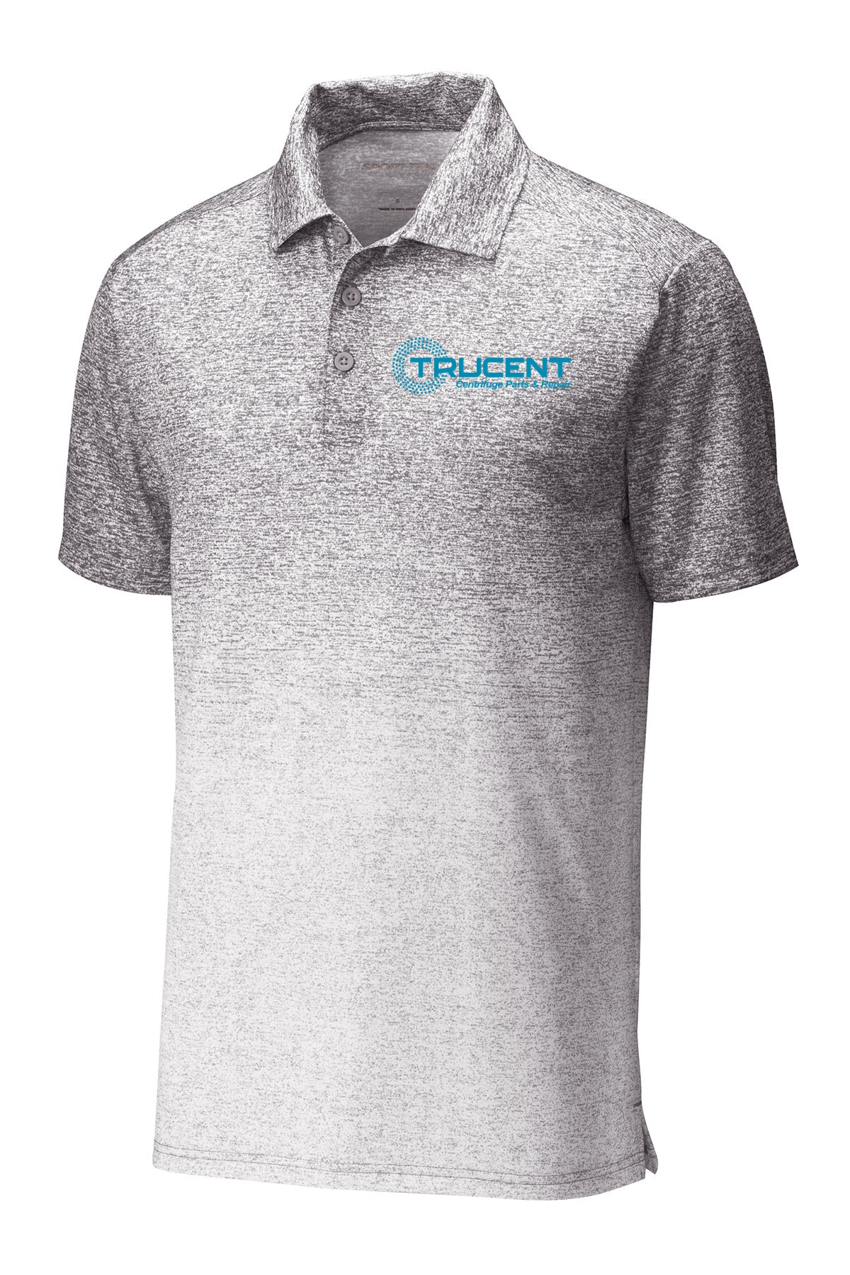 Sport-Tek Ombre Heather Polo