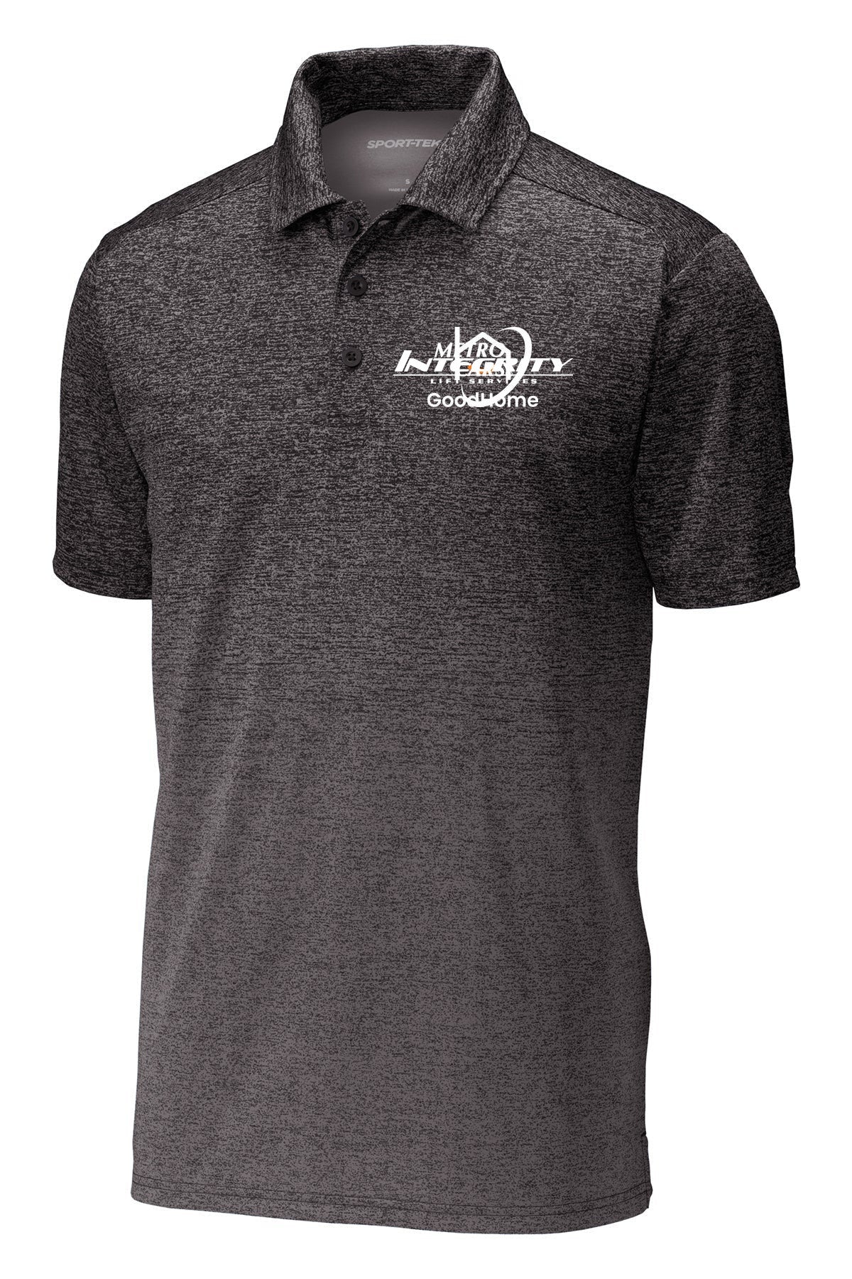 Sport-Tek Ombre Heather Polo