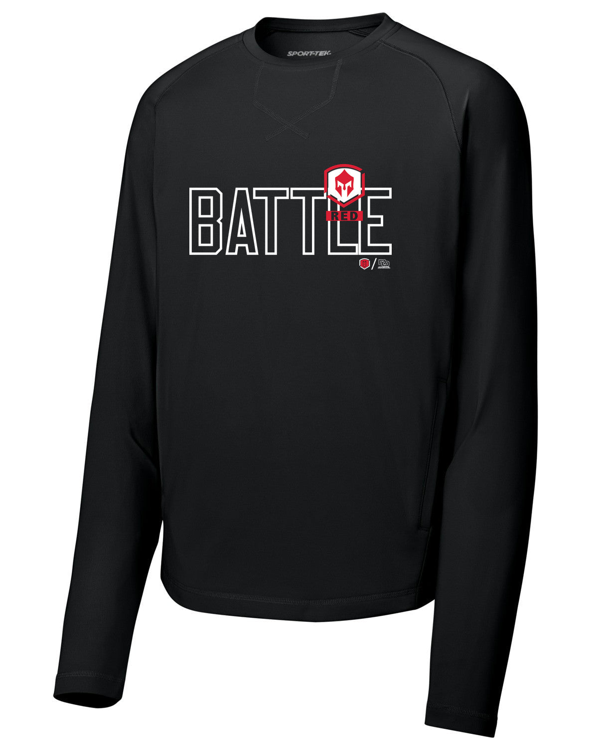 Sport-Wick Stretch Pocketed Crewneck