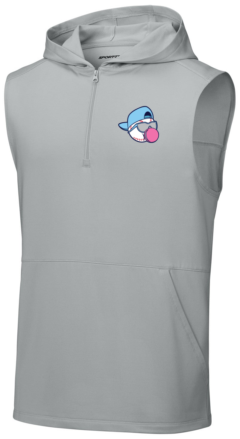 Sport-Wick Stretch Sleeveless Hooded 1/4-Zip