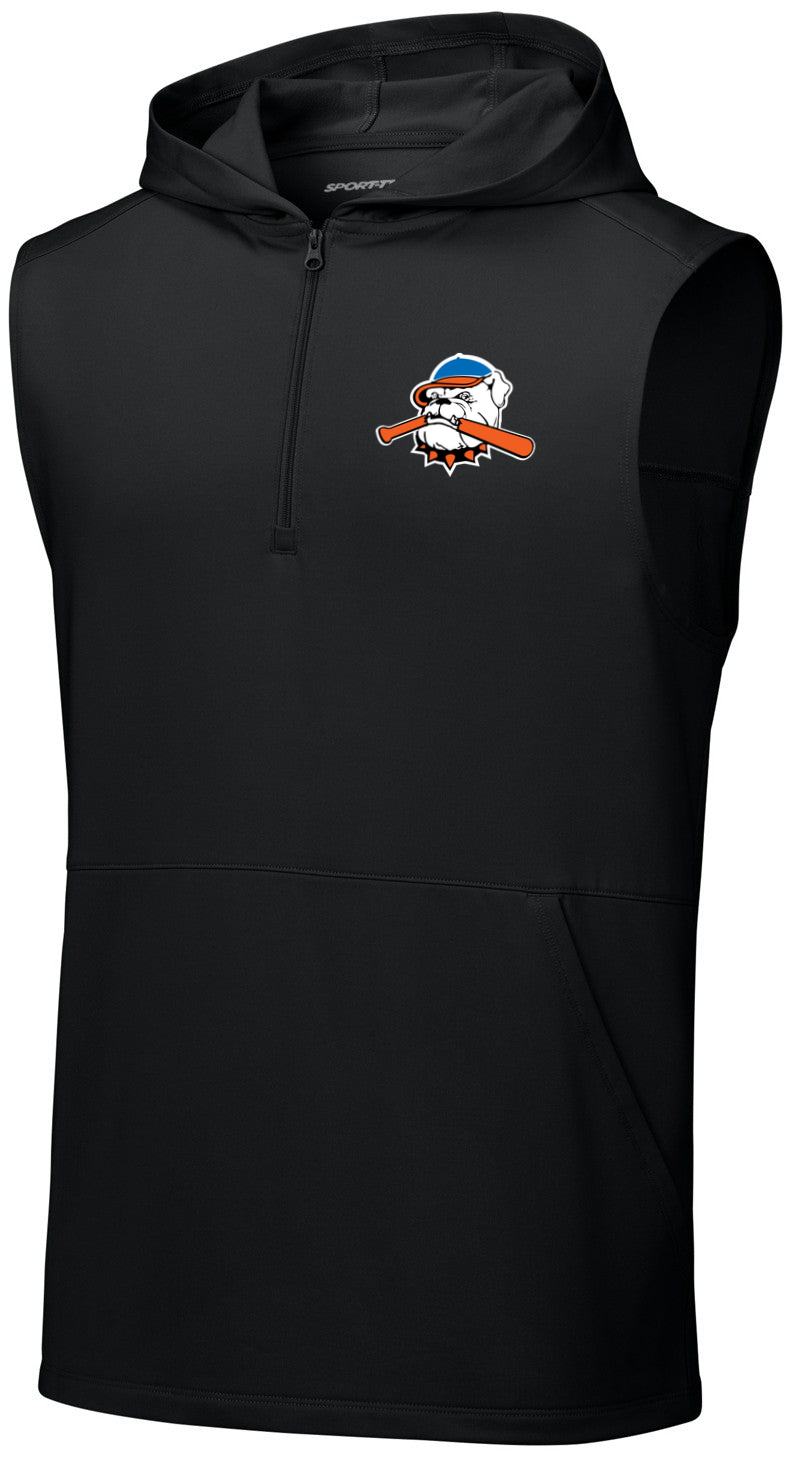 Sport-Wick Stretch Sleeveless Hooded 1/4-Zip