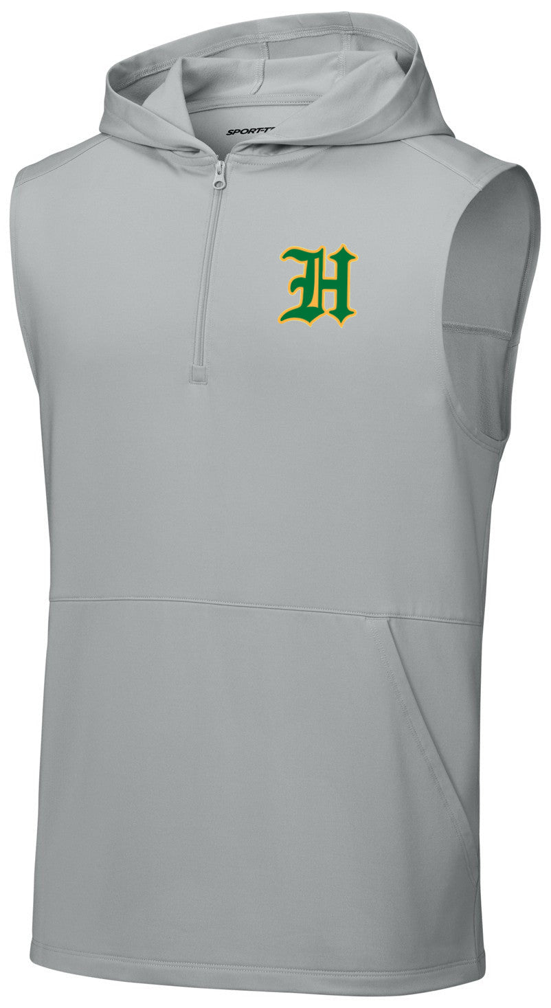 Sport-Wick Stretch Sleeveless Hooded 1/4-Zip