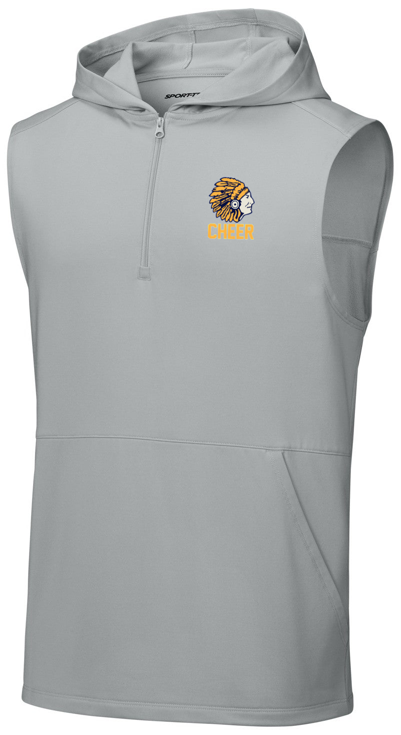 Sport-Wick Stretch Sleeveless Hooded 1/4-Zip