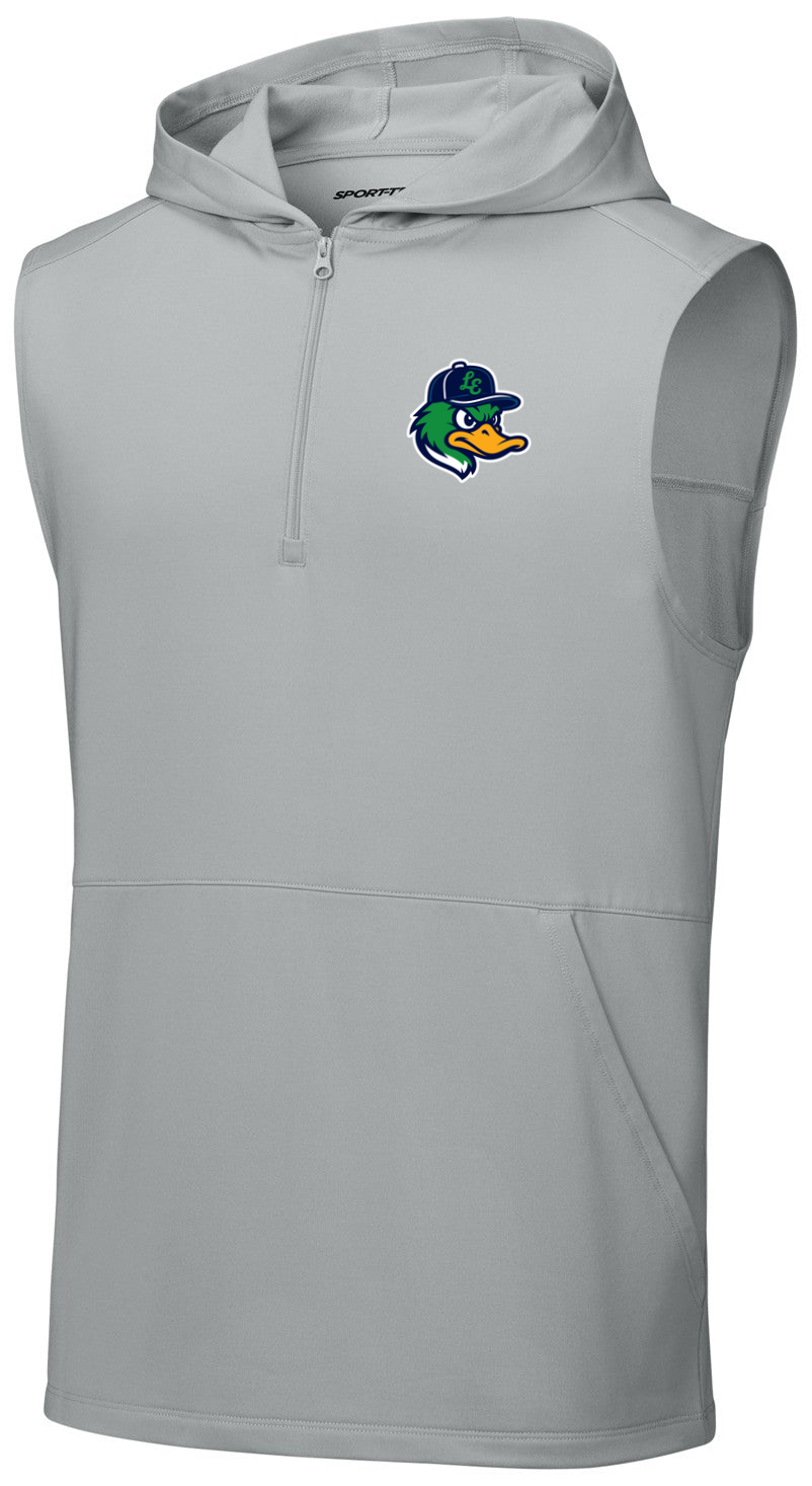 Sport-Wick Stretch Sleeveless Hooded 1/4-Zip