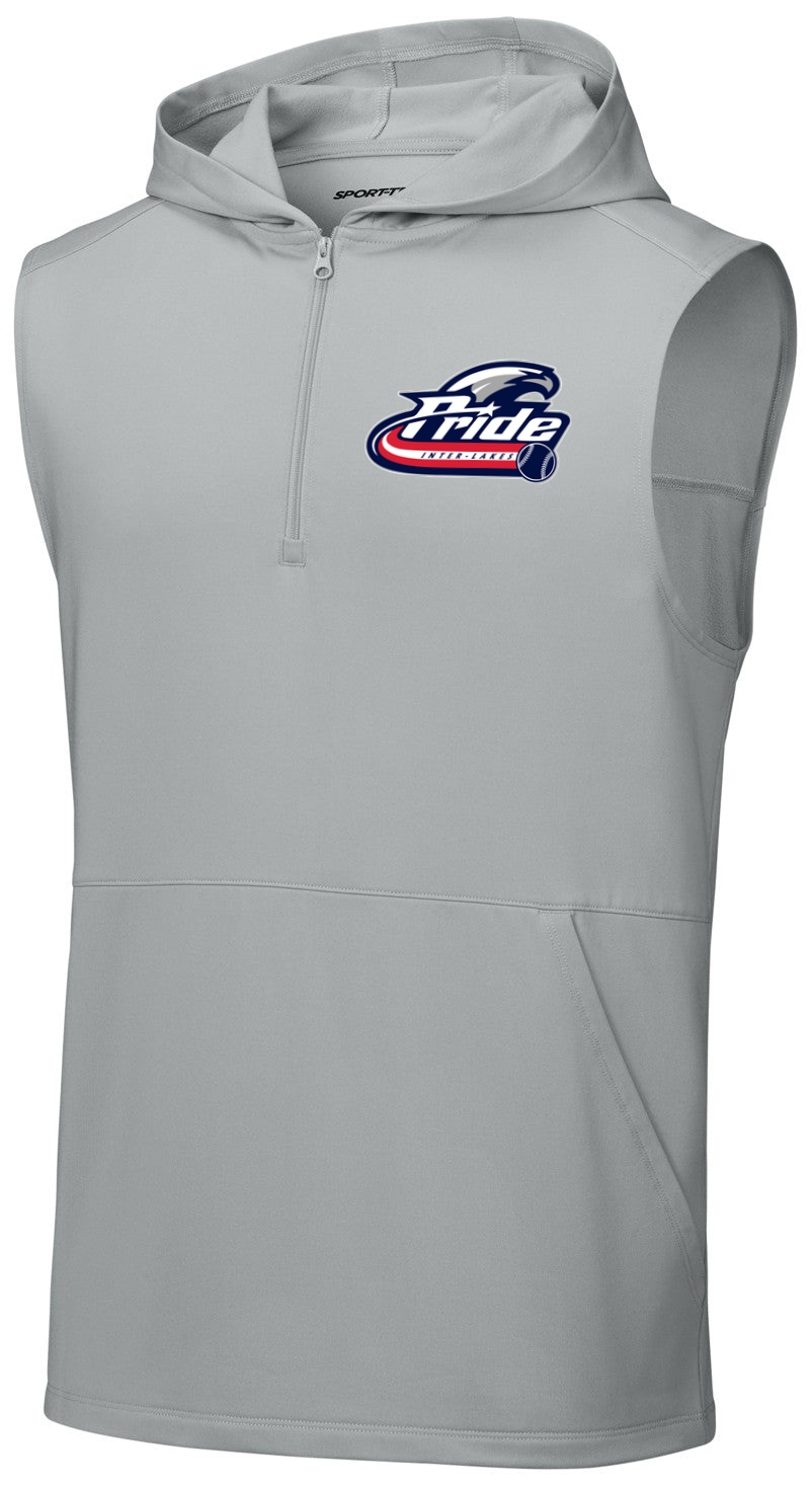 Sport-Wick Stretch Sleeveless Hooded 1/4-Zip