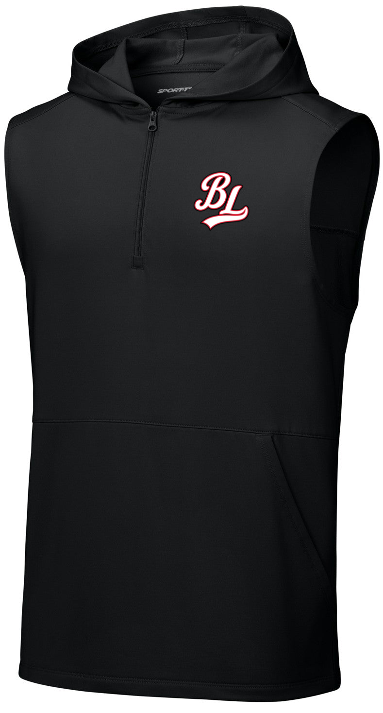 Sport-Wick Stretch Sleeveless Hooded 1/4-Zip