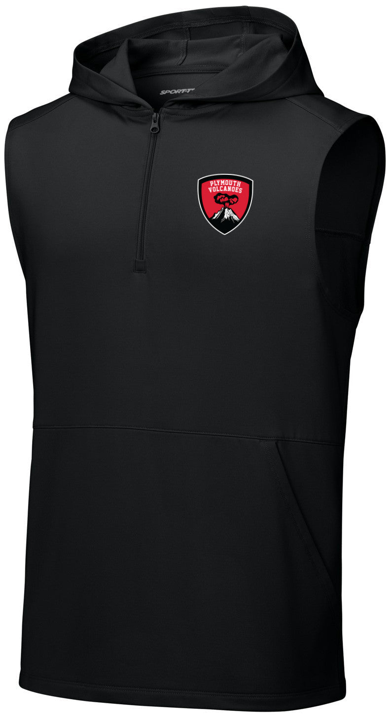Sport-Wick Stretch Sleeveless Hooded 1/4-Zip