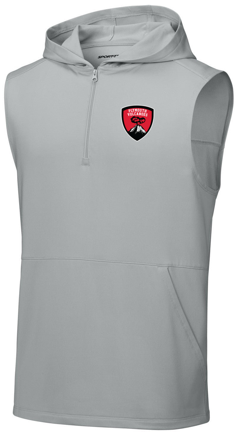 Sport-Wick Stretch Sleeveless Hooded 1/4-Zip
