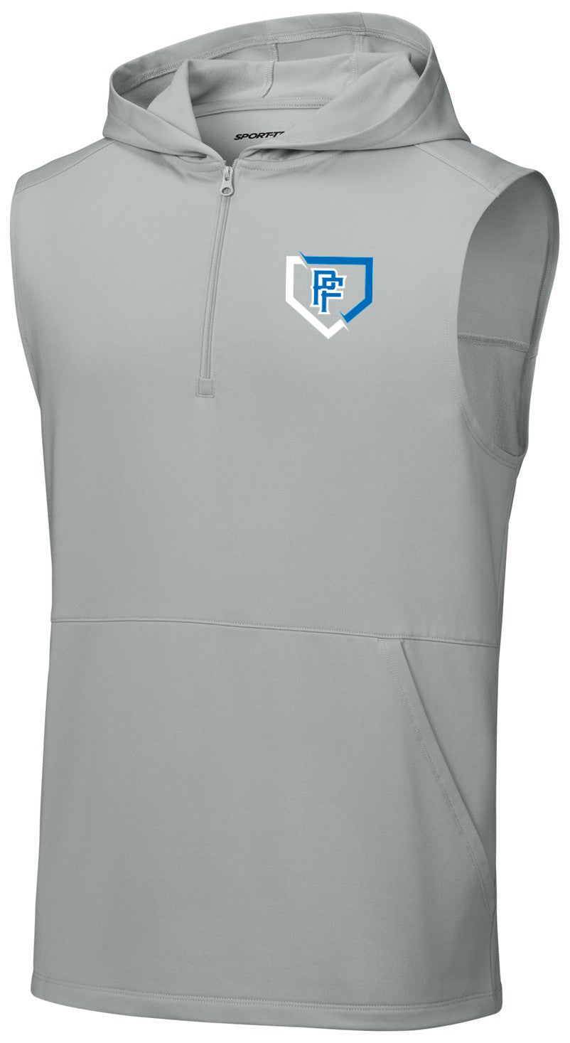 Sport-Wick Stretch Sleeveless Hooded 1/4-Zip