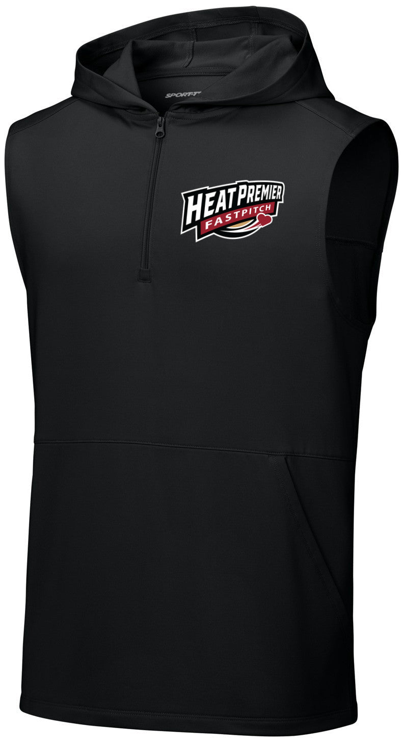 Sport-Wick Stretch Sleeveless Hooded 1/4-Zip