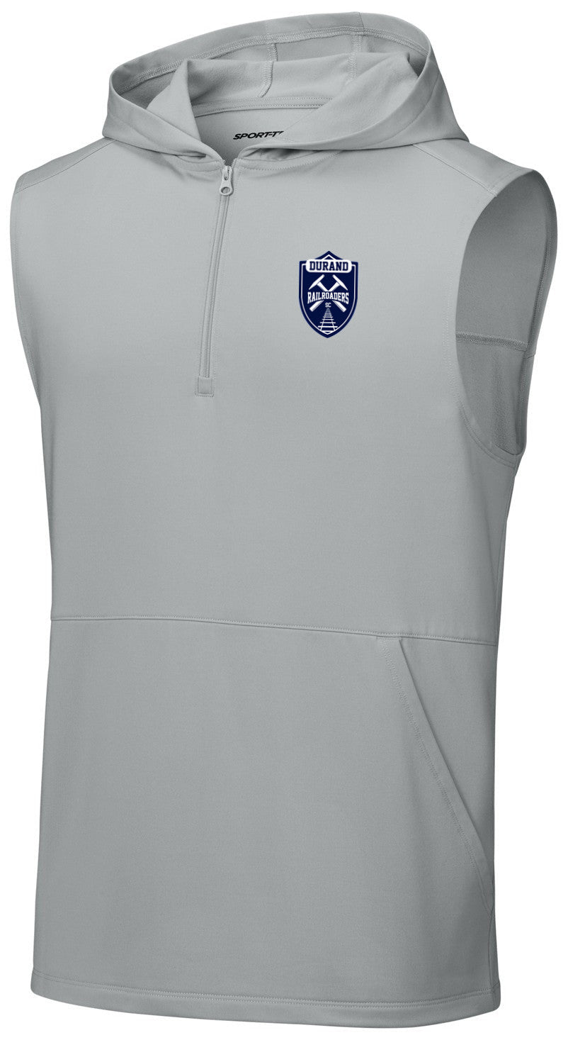 Sport-Wick Stretch Sleeveless Hooded 1/4-Zip
