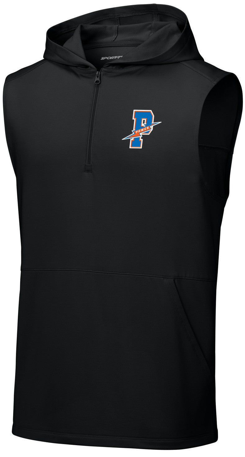 Sport-Wick Stretch Sleeveless Hooded 1/4-Zip