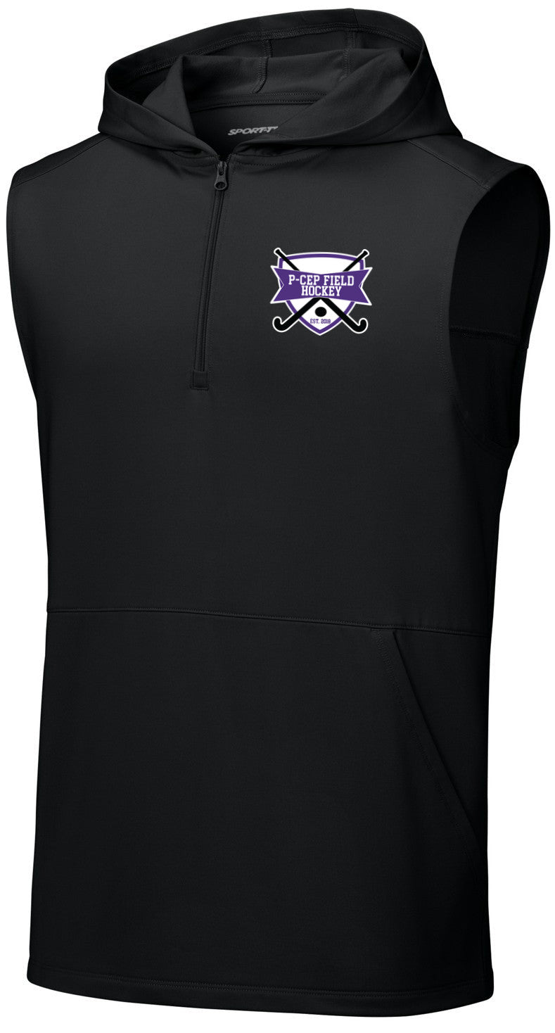 Sport-Wick Stretch Sleeveless Hooded 1/4-Zip