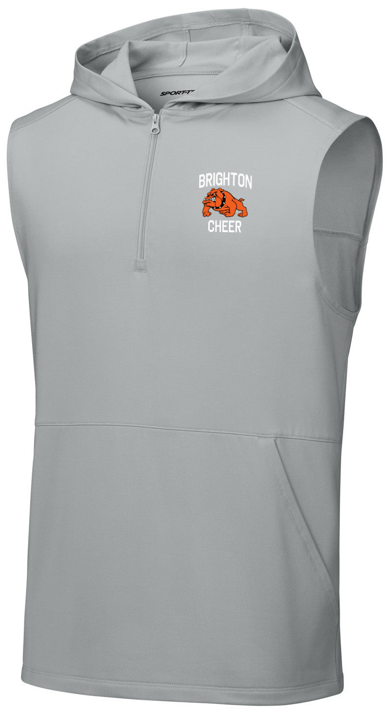 Sport-Wick Stretch Sleeveless Hooded 1/4-Zip