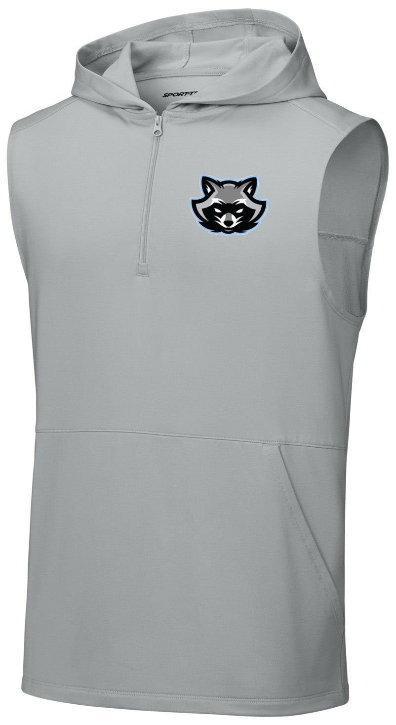Sport-Wick Stretch Sleeveless Hooded 1/4-Zip